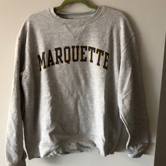 marquette sweatshirts